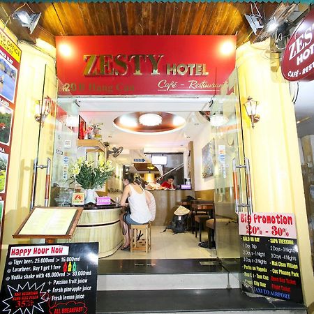 Hanoi Zesty Hotel Buitenkant foto