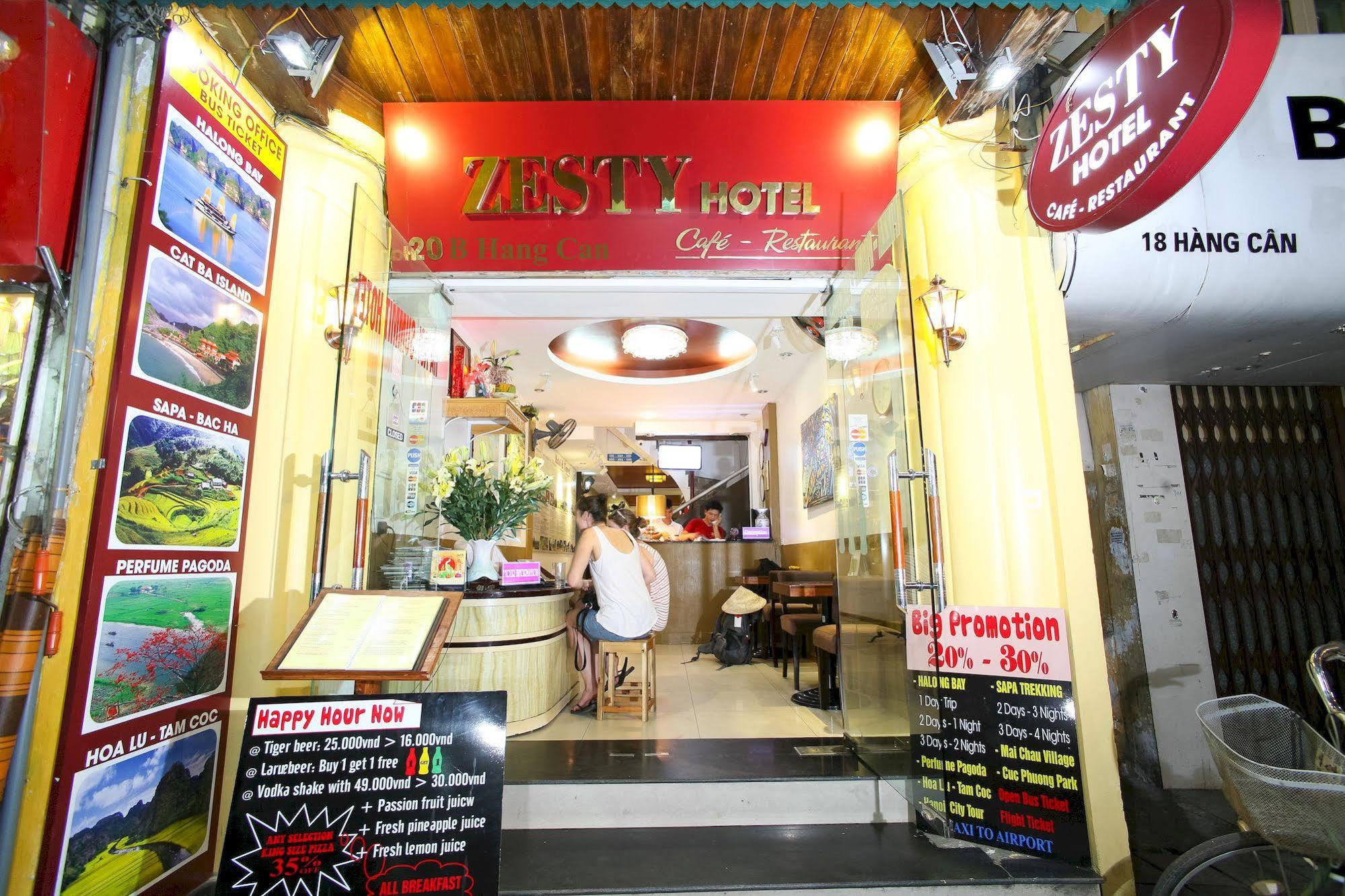Hanoi Zesty Hotel Buitenkant foto